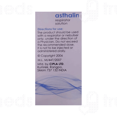 Asthalin Respirator Solution 15Ml