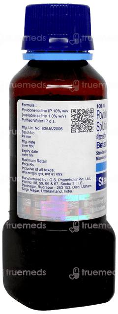 Betadine 10% Solution 100Ml