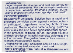 Betadine 10% Solution 100Ml