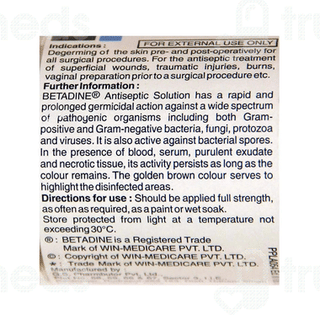 Betadine 10% Solution 100ml