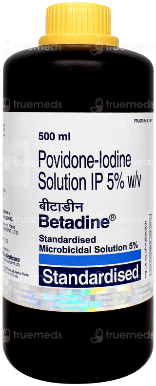 Betadine 5% Solution 500Ml