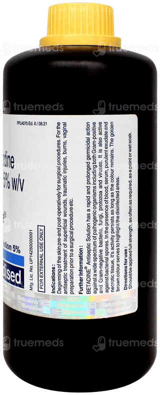 Betadine 5% Solution 500Ml
