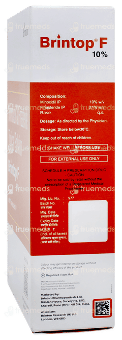 Brintop F 10% Solution 100ml Brintop F 10% Solution 100ml
