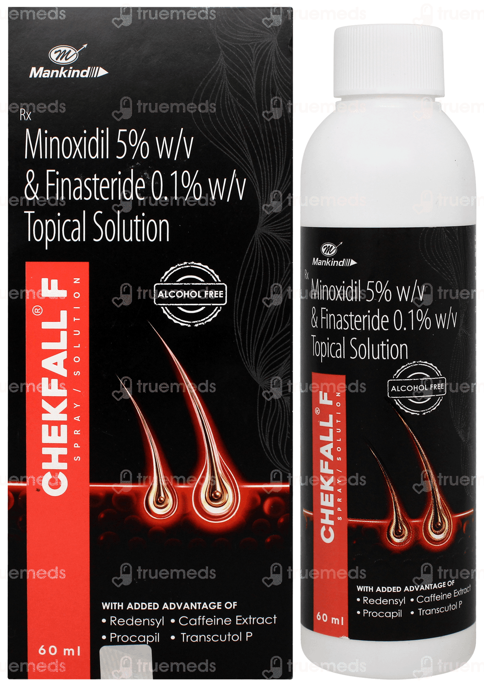 Chekfall F Alcohol Free Solution 60ML: Uses, Side Effects, Price ...