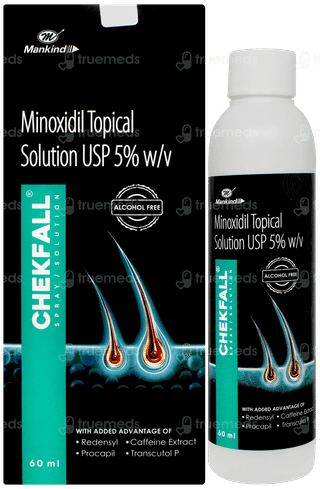 Chekfall Alcohol Free  Spray/solution 60ml