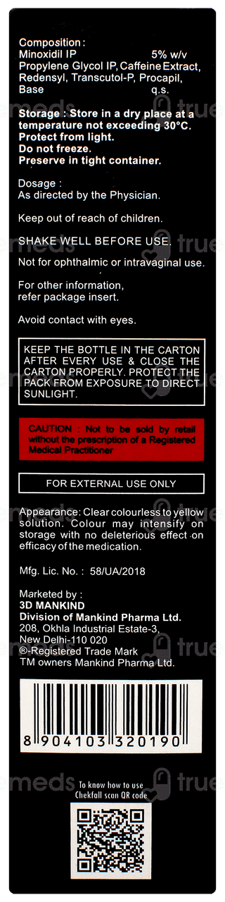 Chekfall Alcohol Free  Spray/solution 60ml