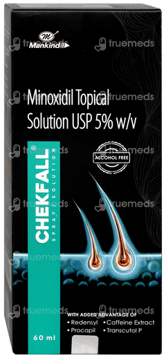Chekfall Alcohol Free  Spray/solution 60ml