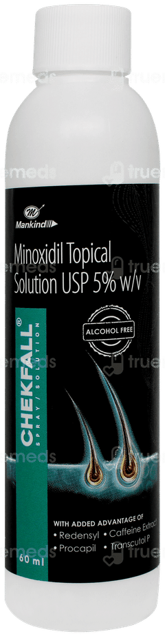 Chekfall Alcohol Free  Spray/solution 60ml