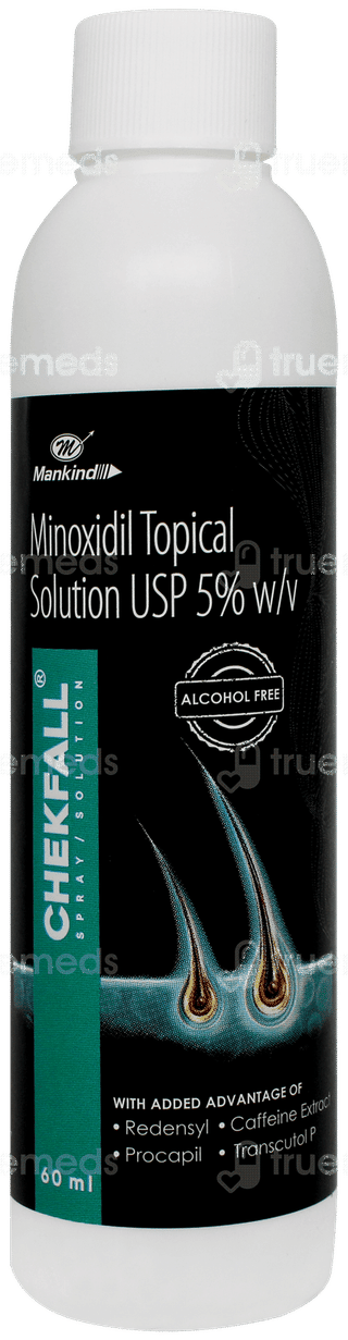 Chekfall Alcohol Free  Spray/solution 60ml