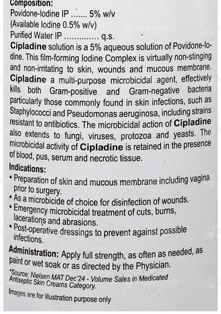 Cipladine Solution 500Ml