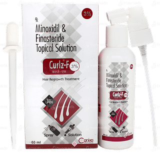 Curlz F 3% Solution 60ml