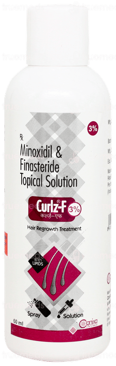 Curlz F 3% Solution 60ml