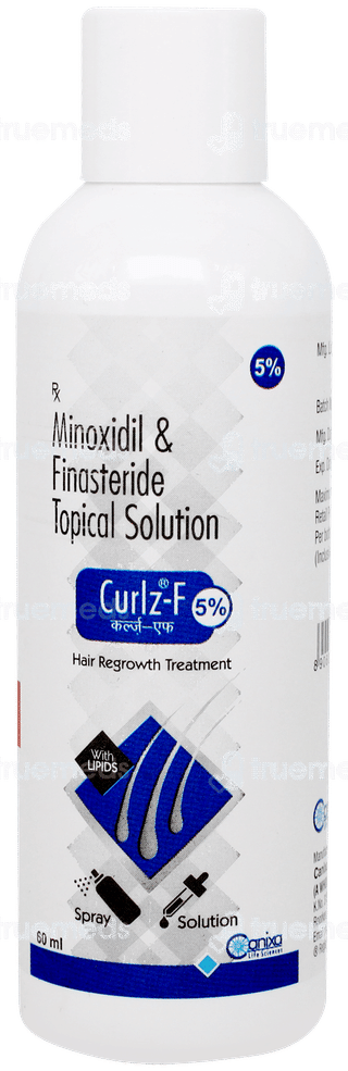 Curlz F 5% Solution 60ml