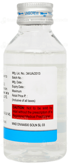 Divaa 500 Solution 100ml Divaa 500 Solution 100ml