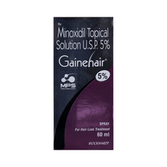 Gainehair 5% Solution 60Ml