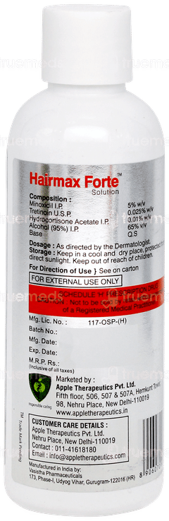 Hairmax Forte Solution 60ml
