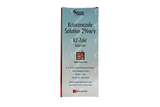 K2 Zole 2 % Solution 100 ML