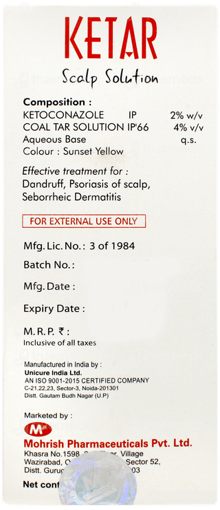 Ketar Scalp Solution 120ml