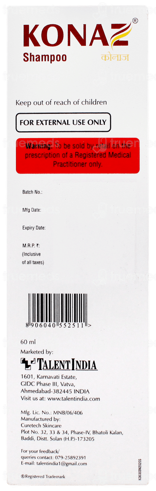 Konaz Shampoo 60ml