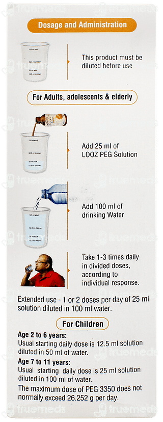Looz Peg Orange Flavour Solution 200ml