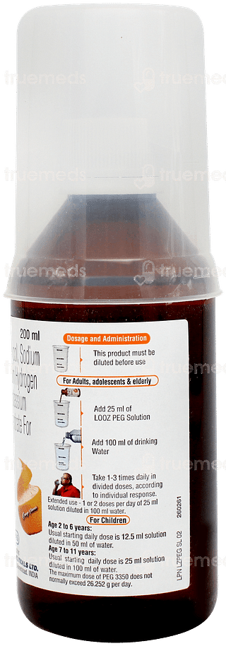 Looz Peg Orange Flavour Solution 200ml