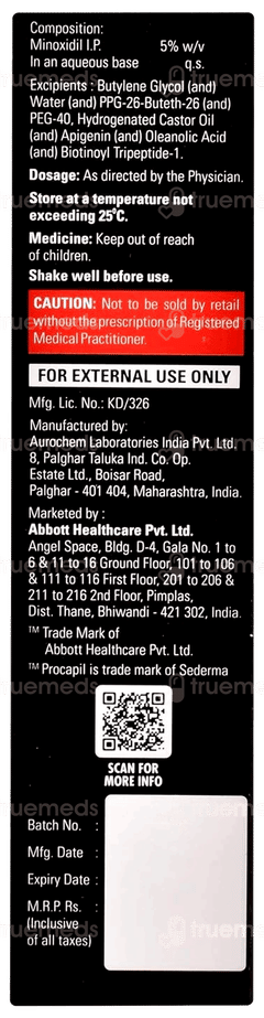 Minichek 5% Solution 60ml Minichek 5% Solution 60ml