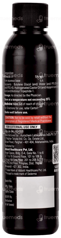 Minichek 5% Solution 60ml Minichek 5% Solution 60ml