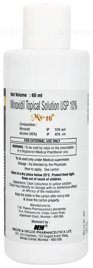 Mx 10 Solution 60ml