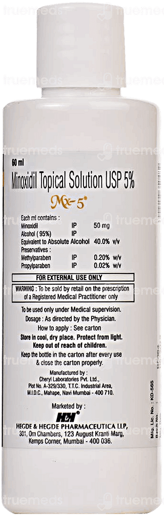 Mx 5 Solution 60ml