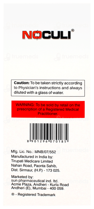 Noculi 1100/375mg Solution 450ml