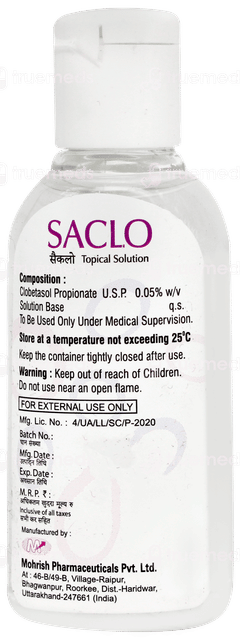 Saclo Topical Solution 30ml