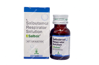 Salbair Respirator 5 MG Solution 15 ML