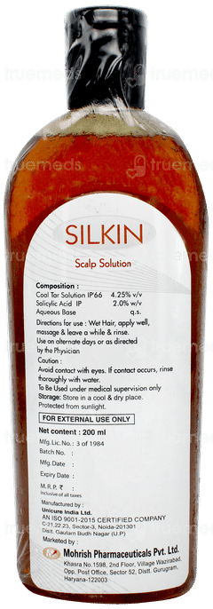 Silkin Scalp Solution 200ml Silkin Scalp Solution 200ml