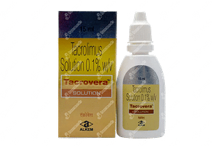 Tacrovera 0.1 % Solution 15 ML