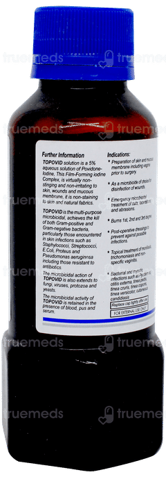 Topovid 5% Solution 100ml