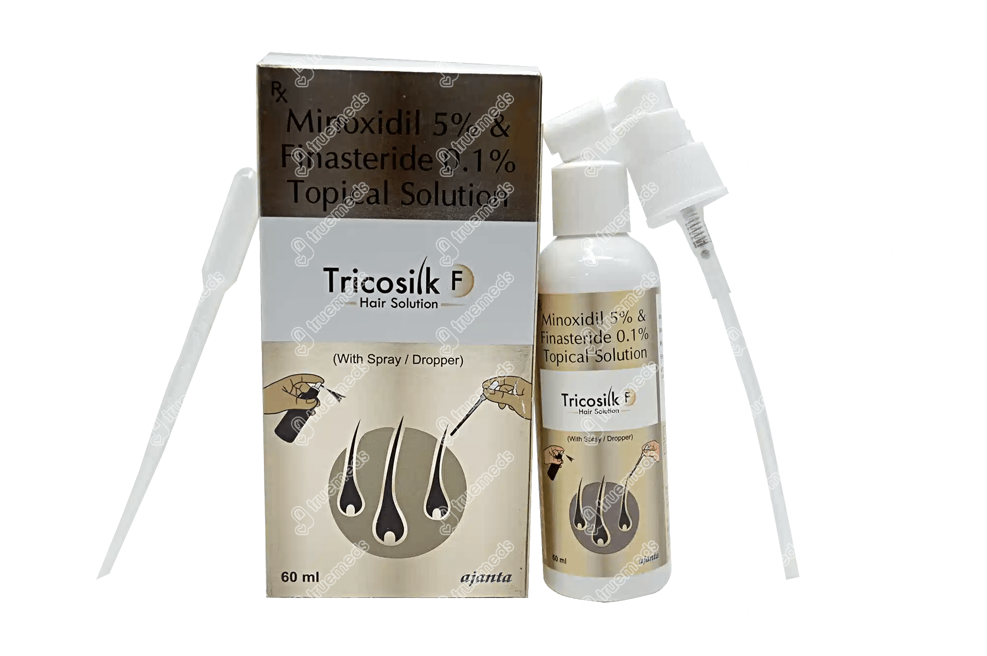 Tricosilk F 5/% Solution 60 ML | Order Tricosilk F 5/ % Solution 60  ML Online at Truemeds