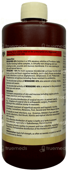 Wokadine 10% Solution 500ml