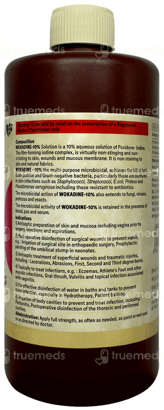 Wokadine 10% Solution 500ml