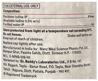 Wokadine 5% Solution 500Ml
