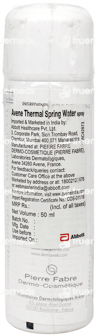 Avene Thermal Spring Water Spray 50ml