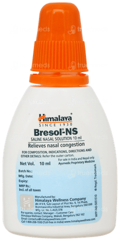 Himalaya Bresol Ns Nasal Solution 10ml