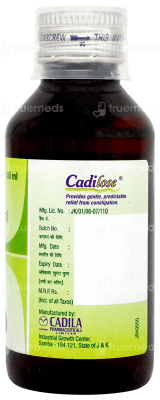Cadilose Pineapple Flavour Solution 100ml