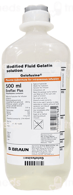 Gelofusine Solution 500 Ml Gelofusine Solution 500 Ml
