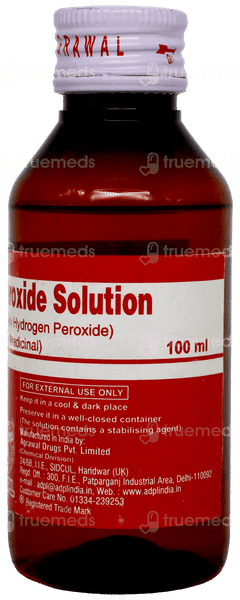 Hydrogen Peroxide Solution 100Ml Hydrogen Peroxide Solution 100Ml