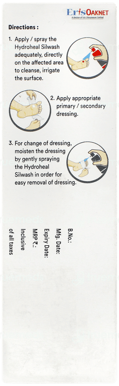 Hydroheal Silwash Solution 60ml