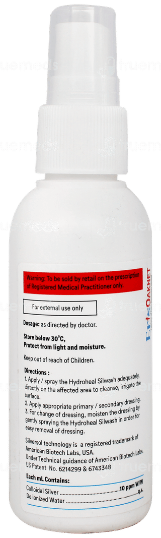 Hydroheal Silwash Solution 60ml