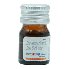 Intoto D3 Nano Sugar Free Solution 5Ml Intoto D3 Nano Sugar Free Solution 5Ml