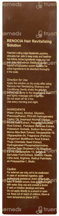 Renocia Hair Revitalizing Solution 60ml