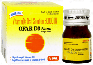 Ofar D3 Nano Single Shot Sugar Free Solution 5ml