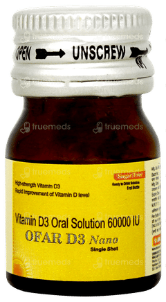 Ofar D3 Nano Single Shot Sugar Free Solution 5ml